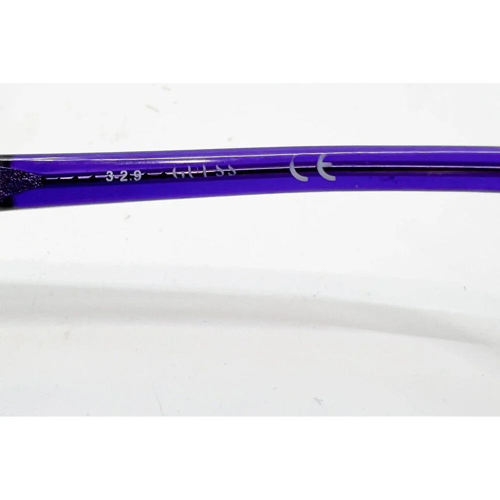 Guess Eyeglass Frames Womens Clear Purple GU2501 078 Rectangular 50-15-135